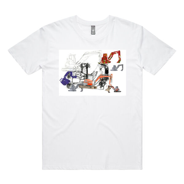 Excavator ~ Unisex Tee Thumbnail